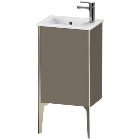 Duravit Xviu Floor Standing Vanity Unit Flannel Gray Satin Matt XV4480RB190